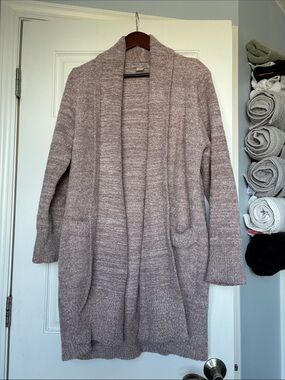 GUC Barefoot Dreams Cozychic Cardigan, size M